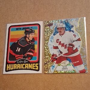 Seth Jarvis Hockey Trading Cards